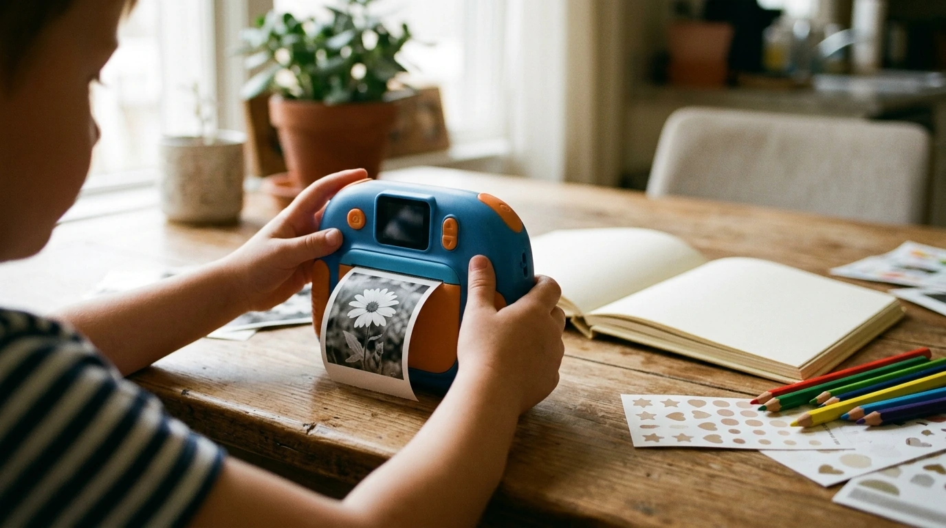 Kids Digital Instant Print Camera: Screen-Free Photo Fun