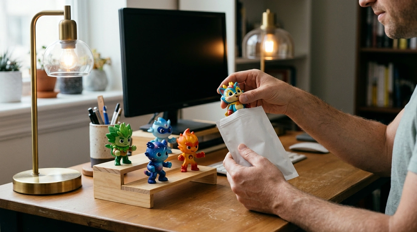 Mascot Blind Box Figurine: Unbox, Collect, Display
