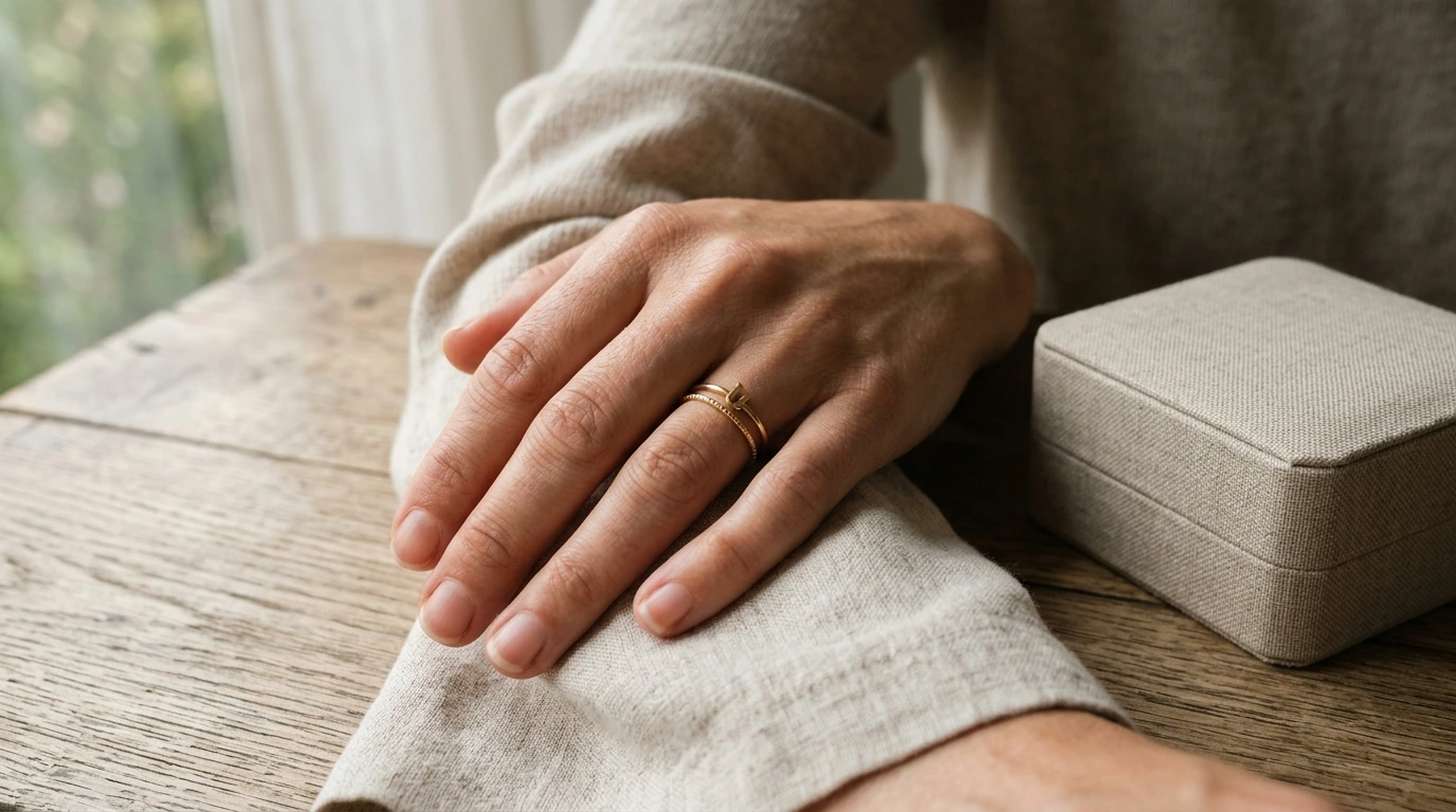 Personalized Gold-Plated Alphabet Rings: Meaningful Style