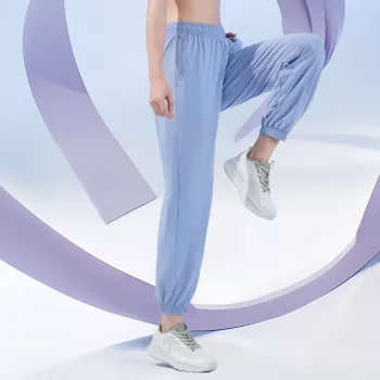 Stay Cool: Quick-Dry Ice Silk Yoga Pants for Summer
